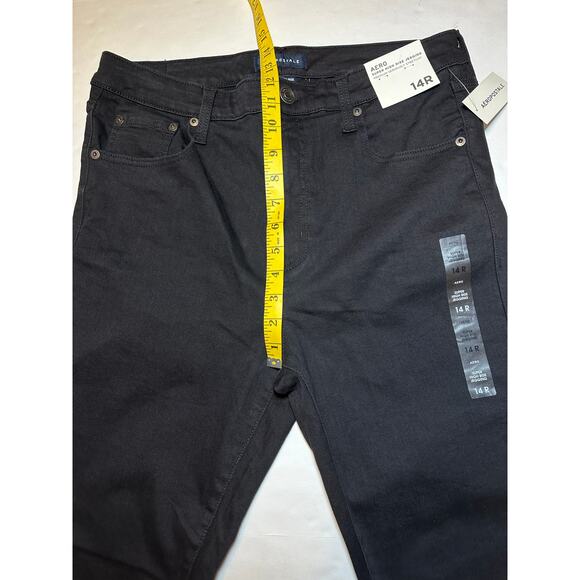 Aeropostale Womens 14R Super High-Rise Jegging Premium Seriously Stretchy Black - Picture 4 of 10